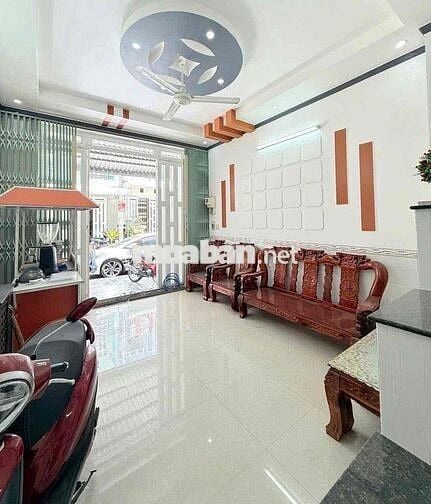 Nhà trệt 2 lầu 4 phòng KDC Thới Nhựt 1
