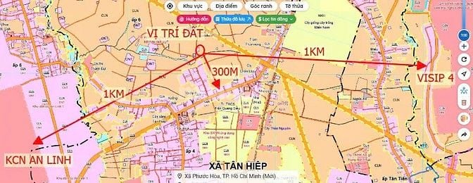 BÁN ĐẤT VƯỜN Ở BÌNH DƯƠNG 15X72 GIÁ 590TR 