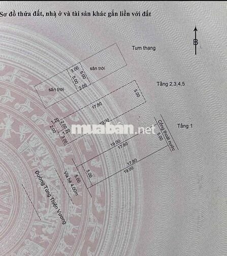 Toà Căn Hộ 20 phòng Nam Việt Á, Đường 7m5 lề 4m , dtsd: 933m2