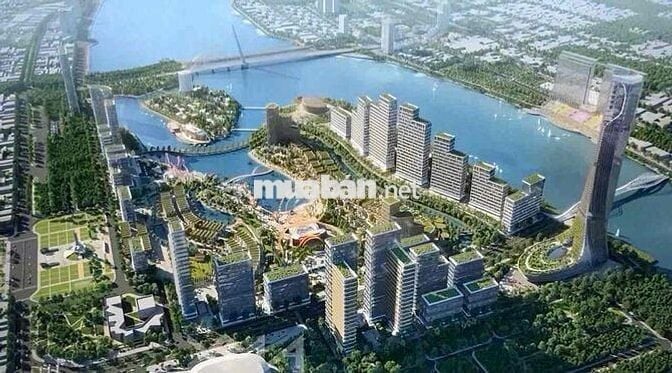 Cặp Đầm Sen View Pháo Hoa, Ngắm Toà 70 Tầng sạch đẹp 200m2