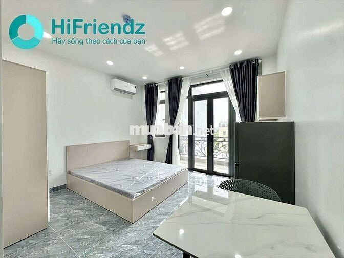 KHAI TRƯƠNG DỰ ÁN STUDIO FULL NỘI THẤT BAN CÔNG SIÊU ĐẸP GẦN VLU,NTT