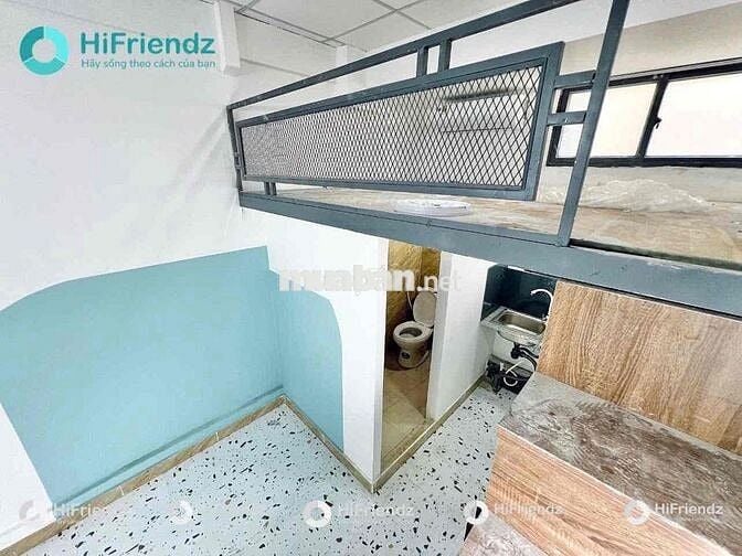 KHAI TRƯƠNG PHÒNG GÁC CỬA SỔ THOÁNG NỘI THẤT CƠ BẢN KHU PHAN XÍCH LONG