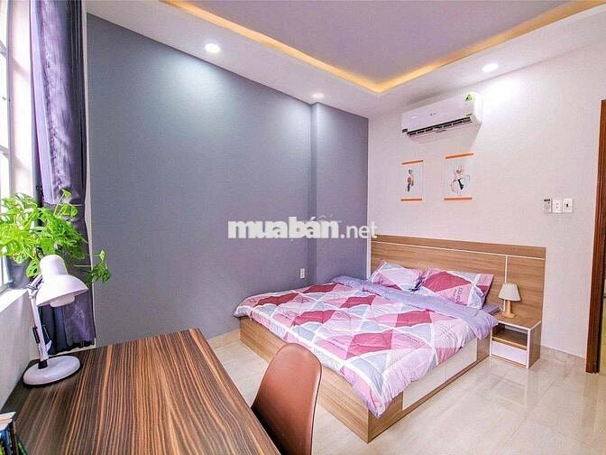 QUẬN 10- 1 PHÒNG NGỦ FULL NỘI THẤT - GẦN ĐẠI HỌC KINH TẾ