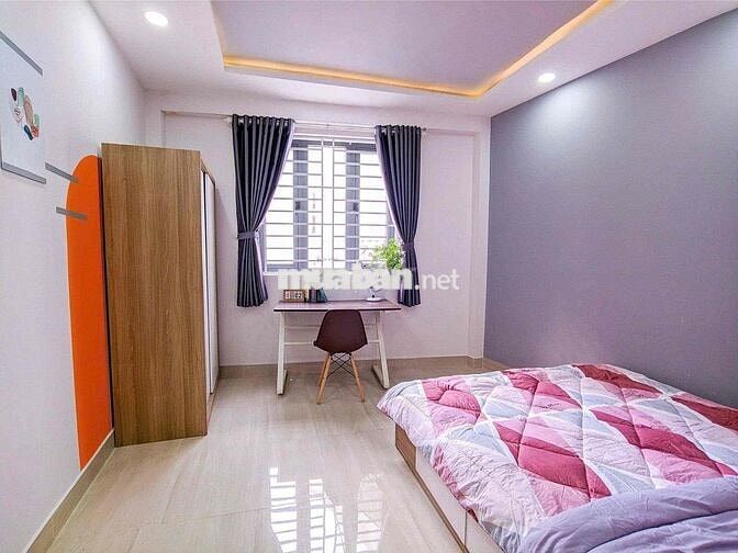 QUẬN 10- 1 PHÒNG NGỦ FULL NỘI THẤT - GẦN ĐẠI HỌC KINH TẾ