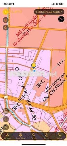 5 x 20 = 100m² (full thổ cư) 560 TRIỆU