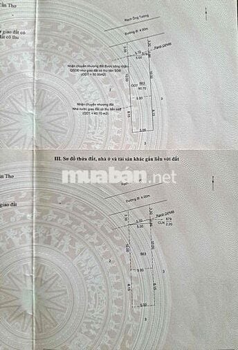 Bán đất mặt tiền bờ kè rạch cam bình thủy cần thơ