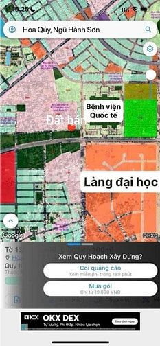 Bán lô đất cạnh LÀNG ĐẠI HỌC, DTĐ 240M2, sát Mai Đăng Chơn, Nam Kỳ Khở