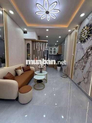 Nhà mới nguyễn sỹ sách p15 tân bình chỉ hơn 2 tỷ ,trệt lầu 2pn