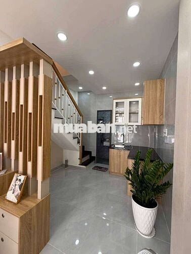 Nhà mới nguyễn sỹ sách p15 tân bình chỉ hơn 2 tỷ ,trệt lầu 2pn