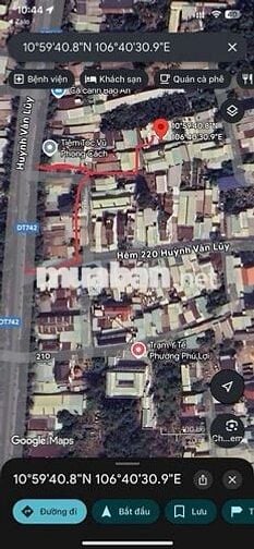 Nhà trệt lửng phường phụ lợi cách huỳnh văn lũy vào 100m giá công nhân