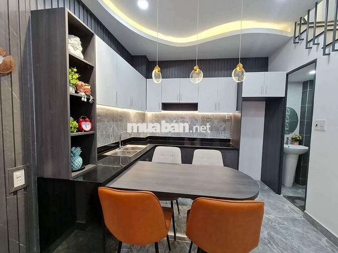 Nhà 3 tầng sát mặt tiền đường số 27 Phường 6 quận Gò Vấp không lộ giới