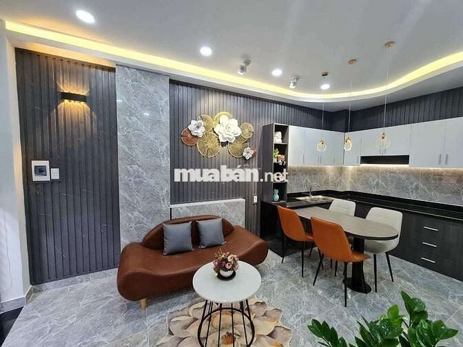 Nhà 3 tầng sát mặt tiền đường số 27 Phường 6 quận Gò Vấp không lộ giới