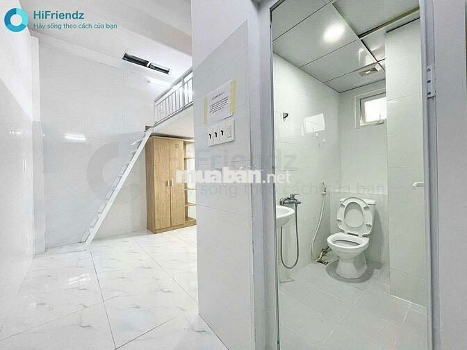 Phòng trọ siêu rộng nhà thang máy gần Ngã 4 Hàng Xanh
