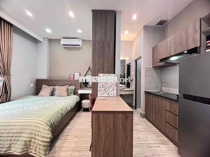 Studio siu mới ngay Tây Thạnh - Lê Trọng Tấn bancol đầy đủ nội thất