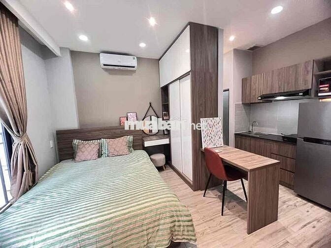 Studio siu mới ngay Tây Thạnh - Lê Trọng Tấn bancol đầy đủ nội thất