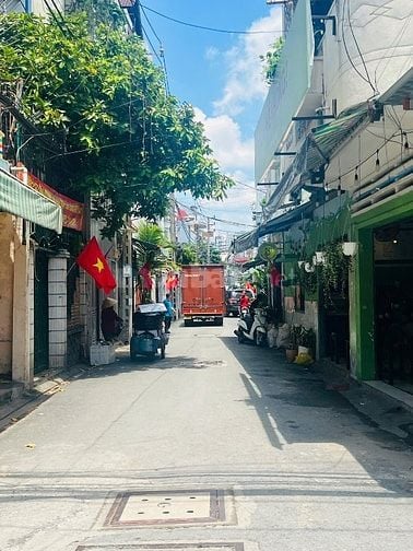 Hẻm Xe Hơi Lê Lai,Ngang 5,23m,Thông ra Đồng Đen,Bàu Cát,Hợp xây Mới 