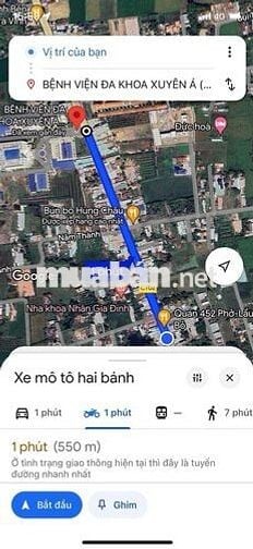 Đất nền full thổ cư(DT: 261m2) Đường Tỉnh 825