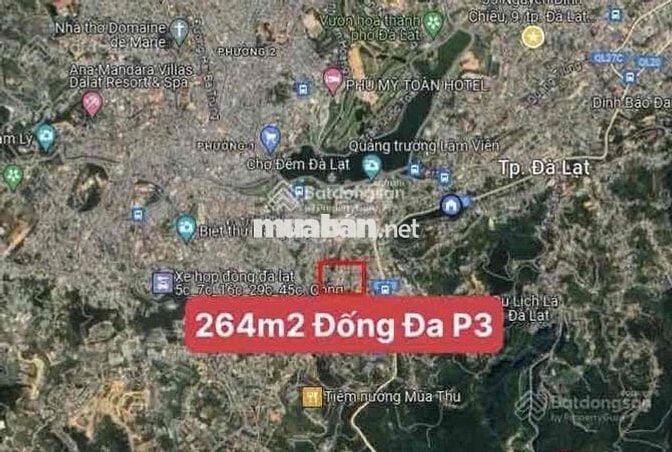 Cô Ba cần tiền cho con du học bán bớt lô đất P3 Đà Lạt giá ngộp sổ sẵn