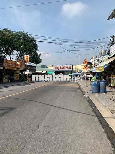 Bán góc 2MT chợ Lâm Phát có ki ốt+ dãy trọ Thuận Giao Bình Dương