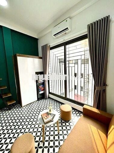 Căn Studio 30m2 Full đồ, ban công, máy giặt riêng tại Khương Thượng