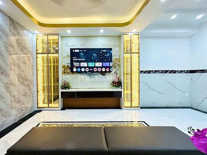 Nhà 4 Lầu thiết kế cổ điển HxH Trần Quang Diệu p14, Q3, DT: 4.5x10m