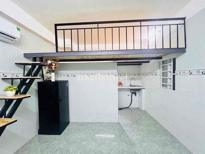 CHO THUÊ PHÒNG FULL NỘI THẤT GẦN ĐH VLU VÀ IUH DI CHUYỂN CHỈ 5P ĐI XE