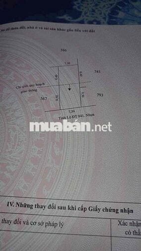 CẦN BÁN ĐẤT CHÍNH CHỦ, SANG TÊN NHANH GỌN