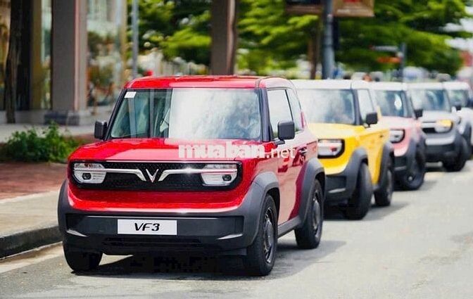 VF 3 Vay100%-Tặng 2 năm bảo hiểm- Đủ Màu-Giao Ngay