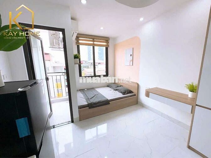 Căn CCMN 35M2 1n1k, studio full đồ, ban công thoáng Tây Sơn