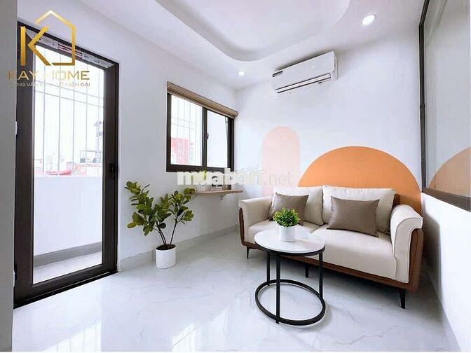 Căn CCMN 35M2 1n1k, studio full đồ, ban công thoáng Tây Sơn