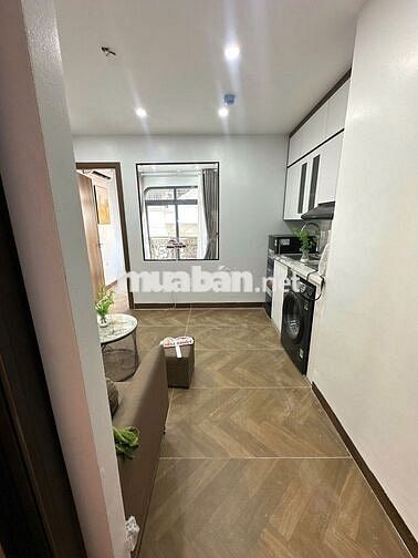 Căn hộ 1N1K full nội thất, ngõ ô tô 255 Nguyễn Khang, ban công – 7.5tr