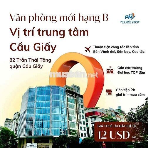 Mặt Bằng Kinh doanh , Văn Phòng , 310m2 , 82 Trần Thái Tông