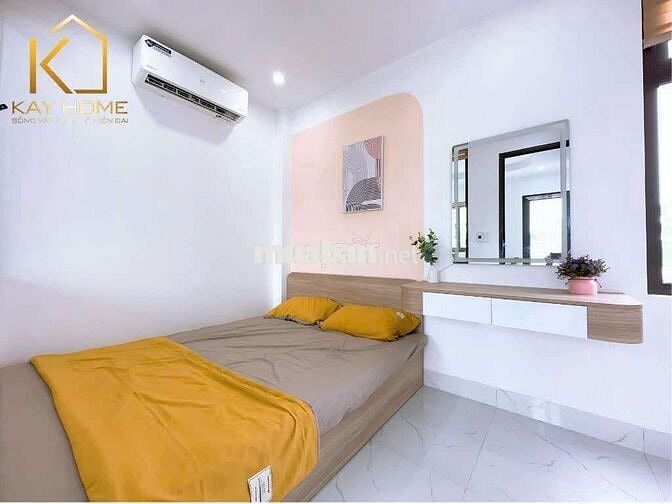 Căn CCMN 35M2 1n1k, studio full đồ, ban công thoáng Tây Sơn