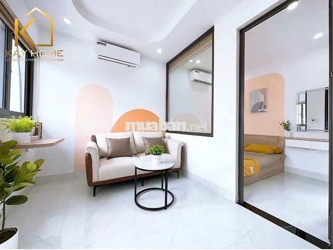 Căn CCMN 35M2 1n1k, studio full đồ, ban công thoáng Tây Sơn