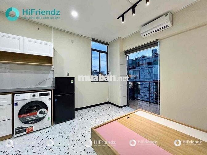 CĂN HỘ STUDIO BANCOL FULL NỘI THẤP GIÁP QUẬN 1 TÂN DỊNH 400m