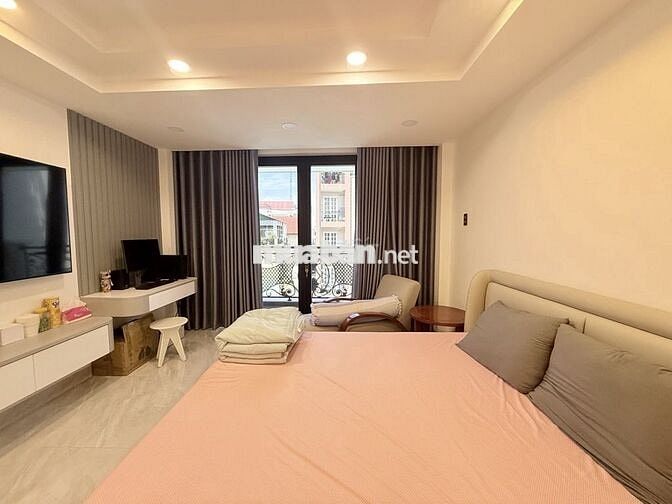 🏡NHÀ MỚI MT THÍCH QUẢNG ĐỨC - 5 TẦNG - 60M (~4x15) VUÔNG A4 - 14.9 TỶ