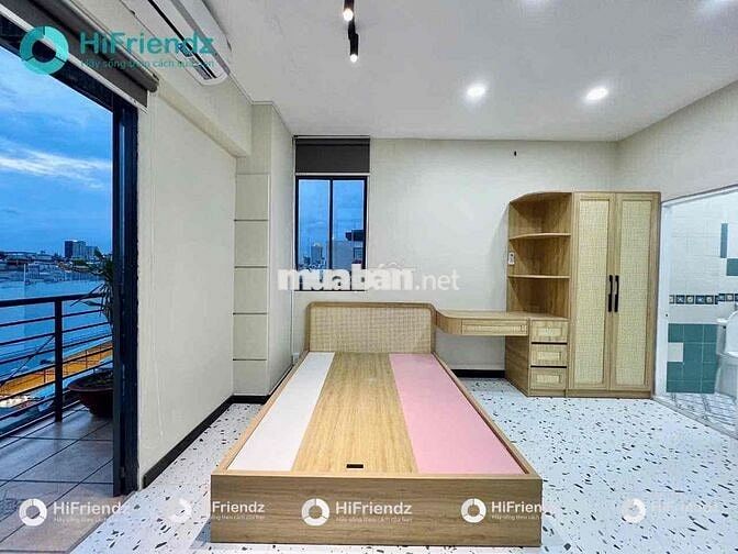 CĂN HỘ STUDIO BANCOL FULL NỘI THẤP GIÁP QUẬN 1 TÂN DỊNH 400m