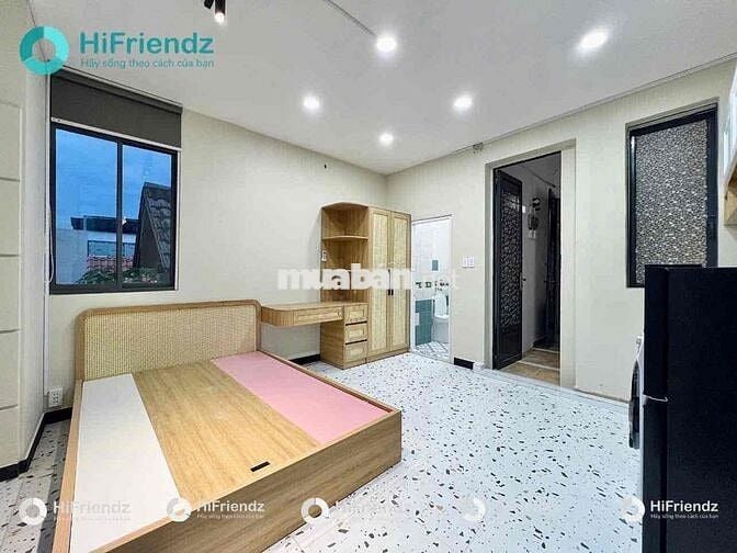 CĂN HỘ STUDIO BANCOL FULL NỘI THẤP GIÁP QUẬN 1 TÂN DỊNH 400m