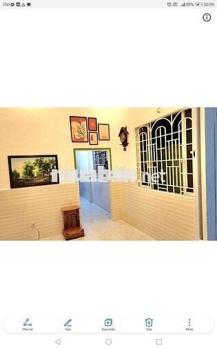 BÁN NHÀ MỚI ĐẸP HẺM XE HƠI 4M 105M2 ĐƯONG ĐÀO TÔNG NGUYÊN NGAY KHO C