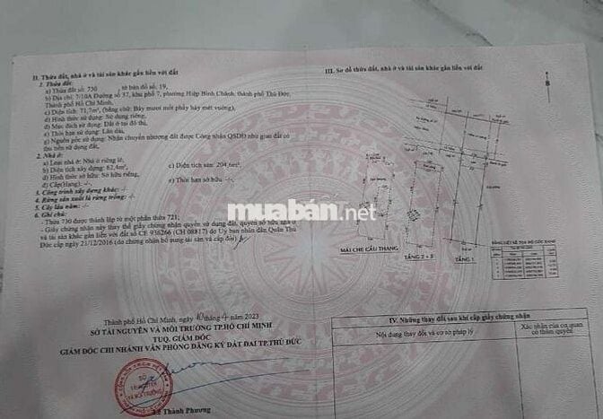 NHÀ PHỐ KHU DÂN CƯ ĐƯỜNG 37 Hiệp Bình CHÁNH THỦ ĐỨC