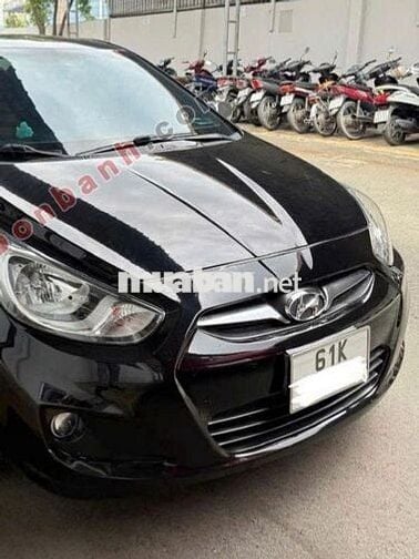 Hyundai Accent 1.4 AT 2012 màu đen