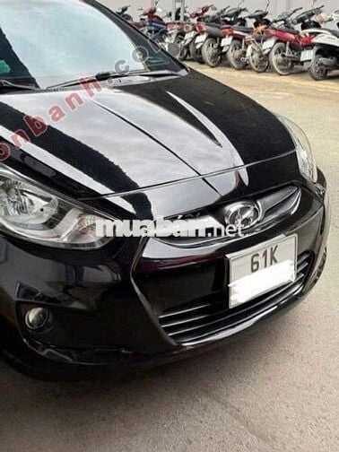 Hyundai Accent 1.4 AT 2012 màu đen