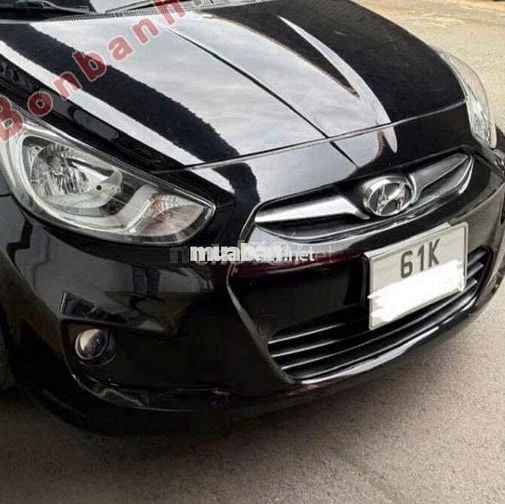 Hyundai Accent 1.4 AT 2012 màu đen