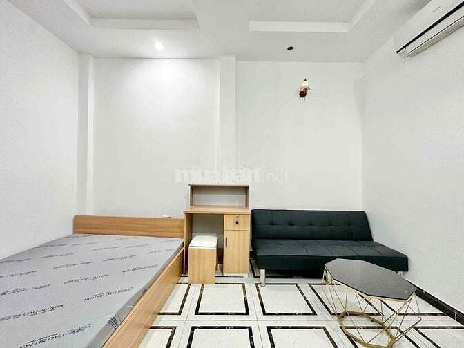 ✅STUDIO FULL NT, CÓ MÁY GIẶT RIÊNG - THANG MÁY, GẦN BỜ KÈ TRƯỜNG SA Q3