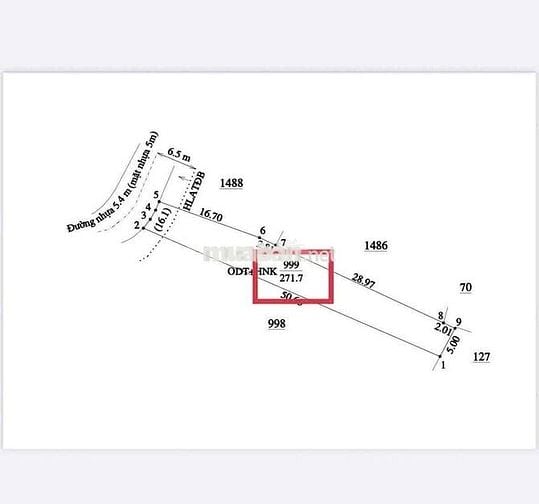 ĐẤT HOÀ LỢI BÊN CÁT CŨ 5x50 THỔ GƯ 100M CÓ HỖ TRỢ NGÂN HÀNG