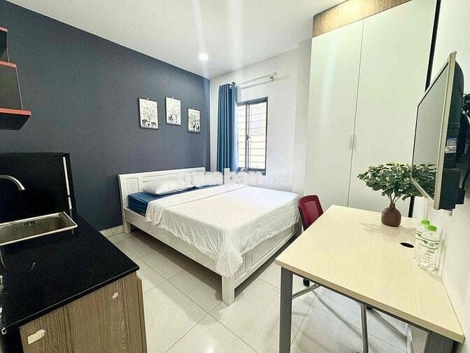 CHO THUÊ STUDIO FULL NỘI THẤT CÓ BAN CÔNG NGAY ĐẠI HỌC MATRKETING
