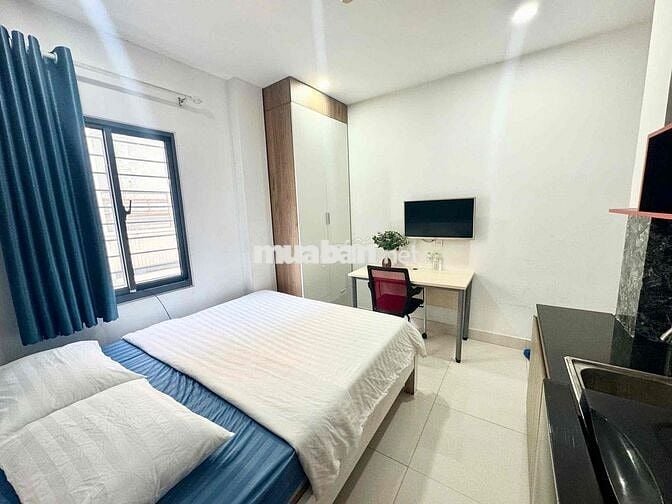 CHO THUÊ STUDIO FULL NỘI THẤT CÓ BAN CÔNG NGAY ĐẠI HỌC MATRKETING
