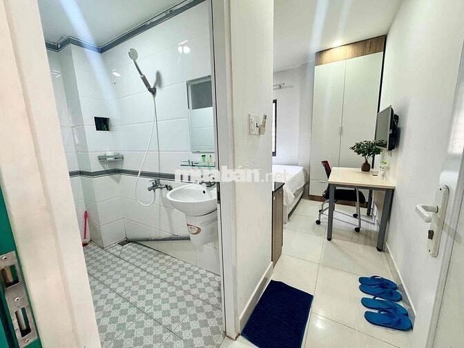 CHO THUÊ STUDIO FULL NỘI THẤT CÓ BAN CÔNG NGAY ĐẠI HỌC MATRKETING