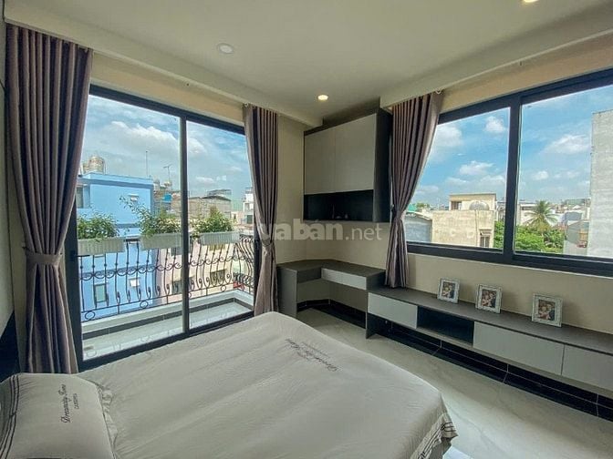 CHO THUÊ VILLA MINI 2 MẶT TIỀN HẺM NỘI THẤT 5 SAO -KHU PHAN XÍCH LONG