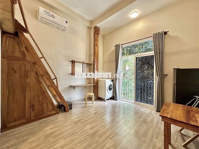 CĂN HỘ DUPLEX FULL NỘI THẤT - BAN CÔNG - MỚI XÂY NGAY NGÃ 5 CHUỒNG CHÓ